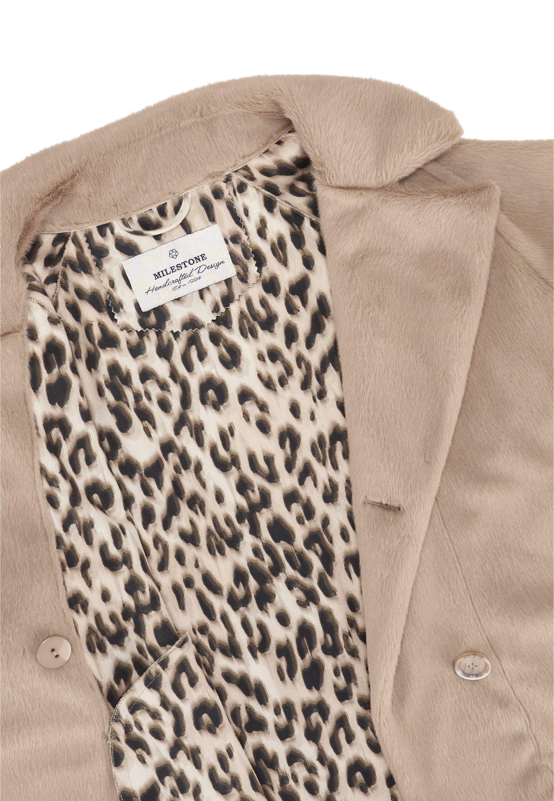 Milestone MSHelene Damen Jacke - Creme Milestone MSHelene Damen Jacke - Creme