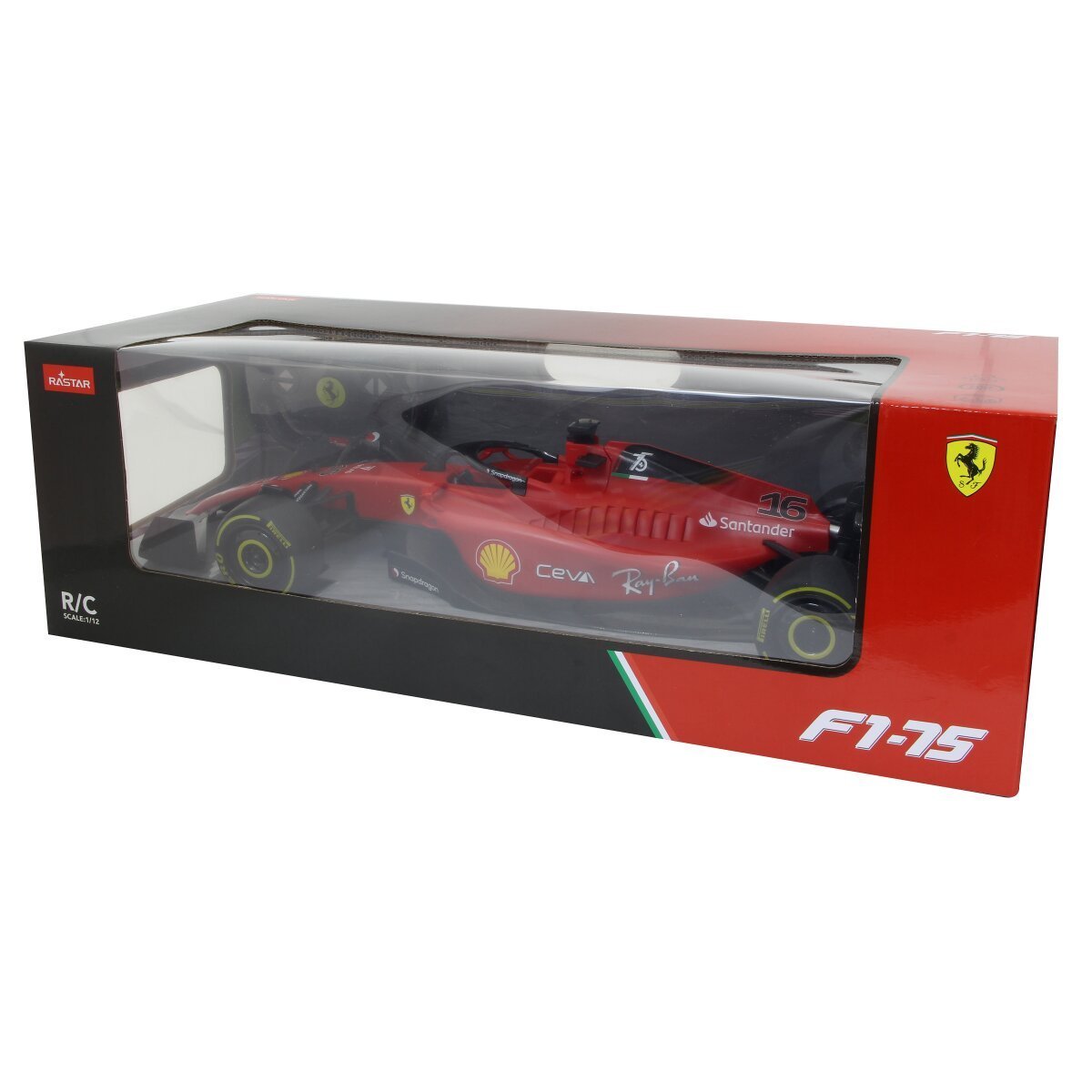 JAMARA Ferrari F1-75 1:12 rot 2,4GHz ab 6 Jahren JAMARA Ferrari F1-75 1:12 rot 2,4GHz ab 6 Jahren