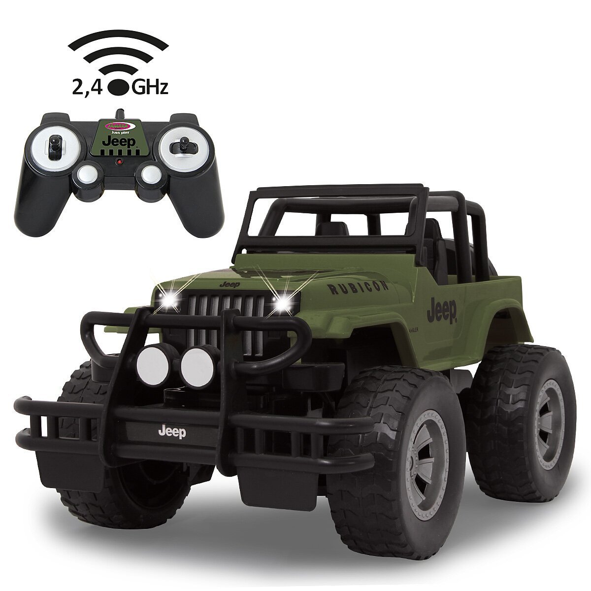 JAMARA Jeep Wrangler Rubicon 1:14 olivgrün 2,4GHz ab 6 Jahren