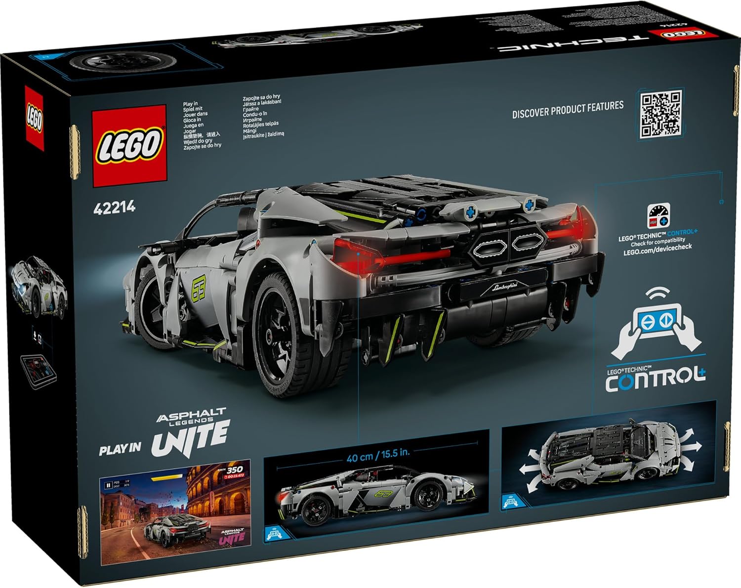 LEGO 42174 Technic Emirates Team New Zealand AC75 Yacht-Bauset LEGO Technic 42174 Emirates Team New Zealand AC75 Segelyacht mit detailgetreuem Rumpf und Segeln