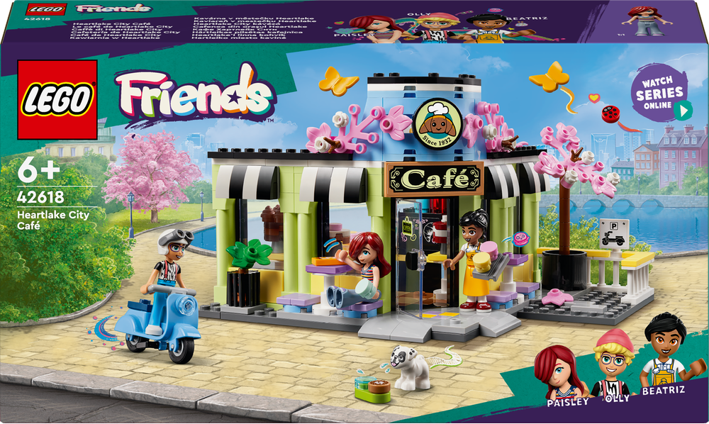 LEGO® Friends Heartlake City Café 42618 Maschine, Rad, Person, Puppe, Gesicht