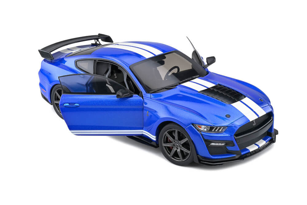 Schuco_Ford_Mustang_GT_500_Blau_1:18_421180600, Auto, Coupé, Sportwagen, Rad, Sprach