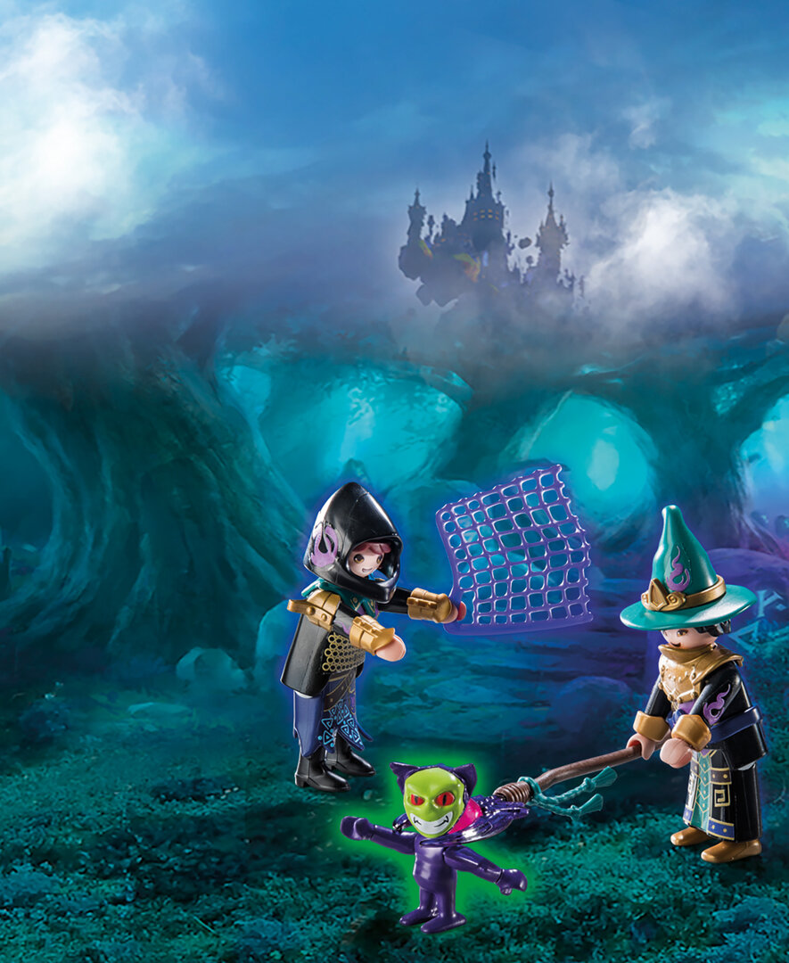 PLAYMOBIL 70748 Violet Vale - D?monen-Fangwagen Person