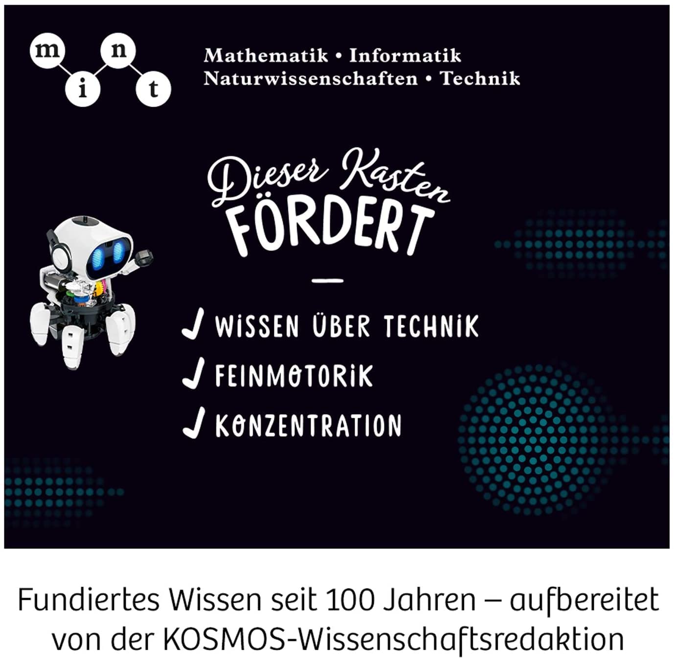 Kosmos Chipz - Intelligenter Roboter-Bausatz Mit Sensoren Für Kinder Ab 8 Jahren 621001 Werbung, Plakat