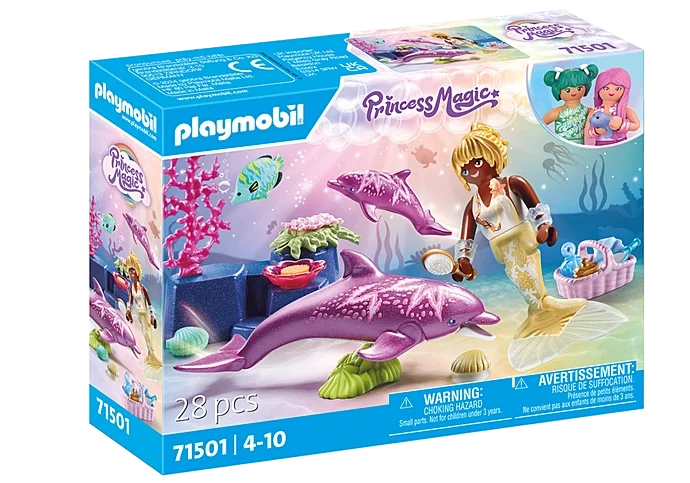 PLAYMOBIL 71501 Meerjungfrau Mit Delfinen PLAYMOBIL, 71501, Meerjungfrau, Mit, Delfinen