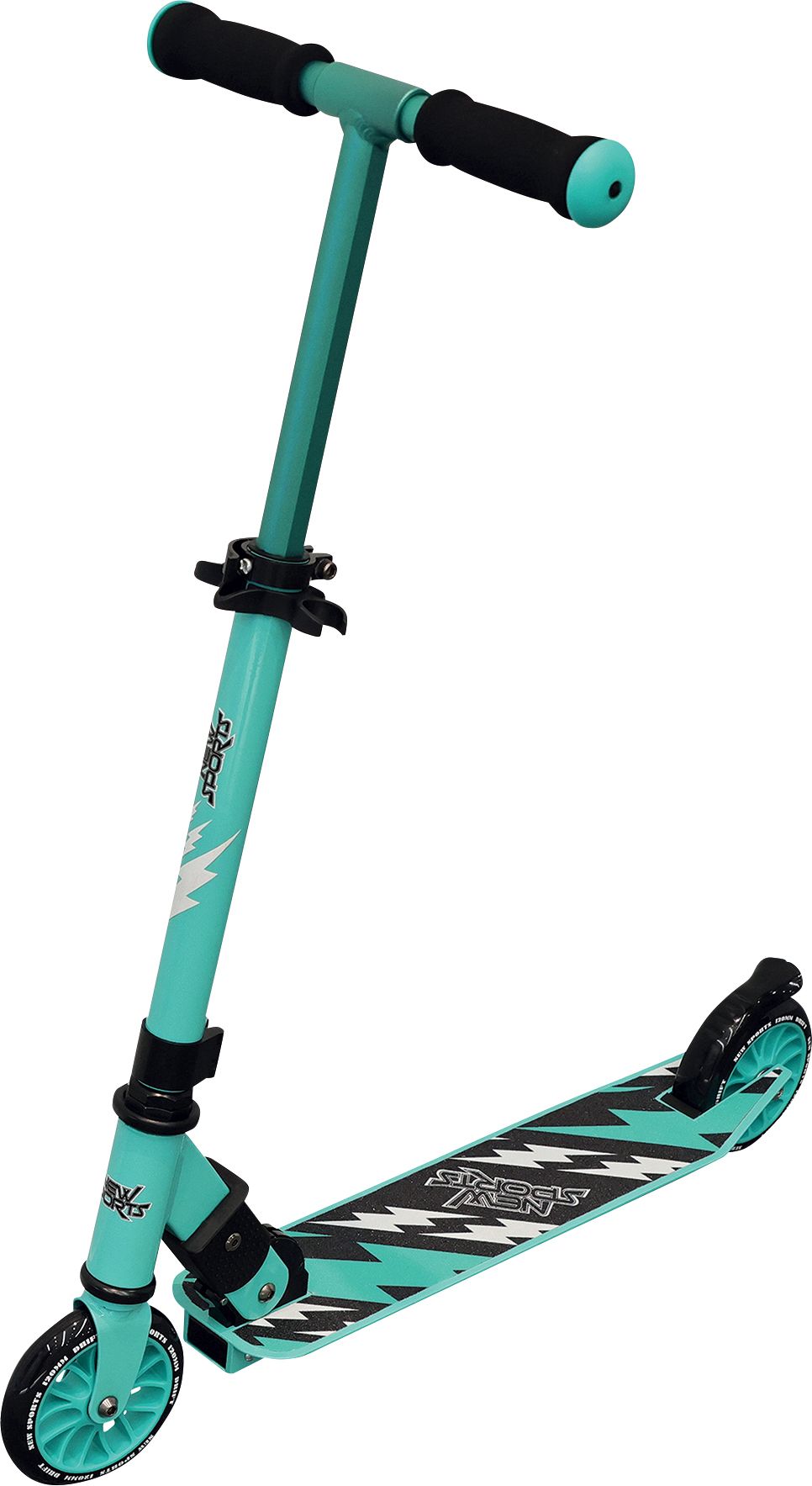 New, Sports, Scooter, mint/schwarz, 120, mm, ABEC7, Roller, Transport, Fahrzeug, E-Scooter