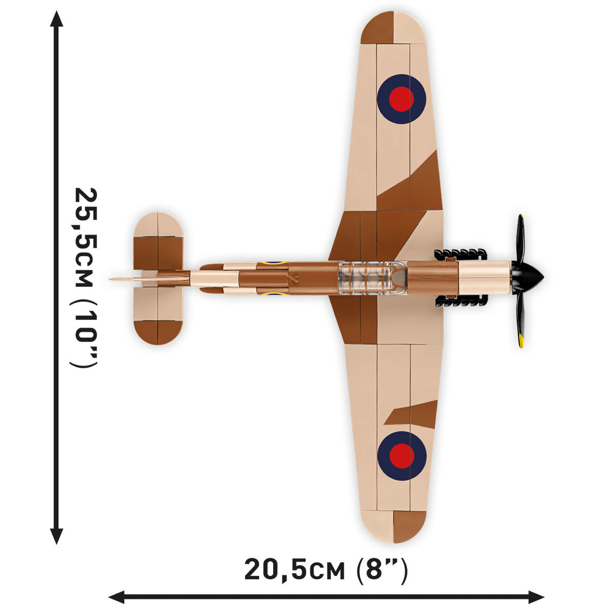 COBI 5866 - HAWKER Hurricane MK.1 - Bild 7 COBI 5866 - HAWKER Hurricane MK.1 - Bild 7