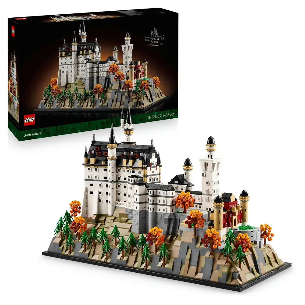 LEGO, Architecture, 21063, Schloss, Neuschwanstein LEGO Architecture 21063 Schloss Neuschwanstein