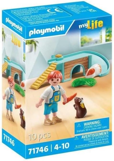 PLAYMOBIL 71746 - My Life: Junge mit Meerschweinchen und Zubehör Person, Kleidung, Schuhwerk, Schuh