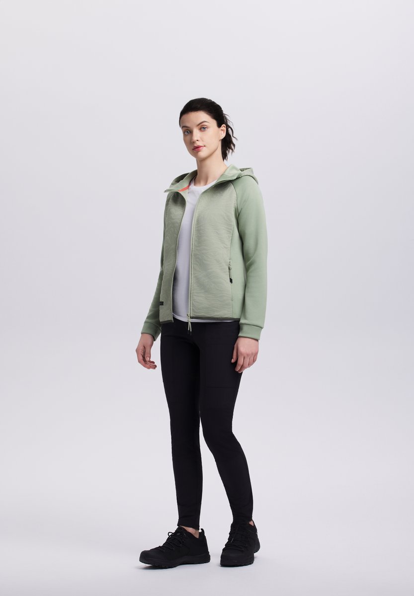 ICEPEAK 954734432I AMBERG Kapuzenjacke Damen Grün Gr. L