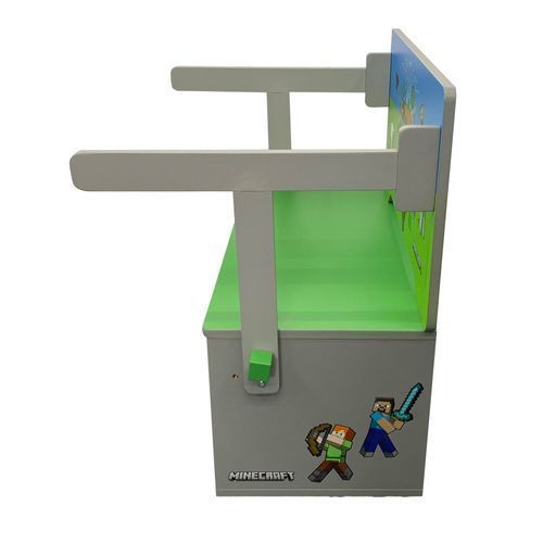 Roba 735140MC Sitzbank 'Minecraft' umklappbar zur Spielbank mit Tisch & Stauraumboxen - Produktbild 3