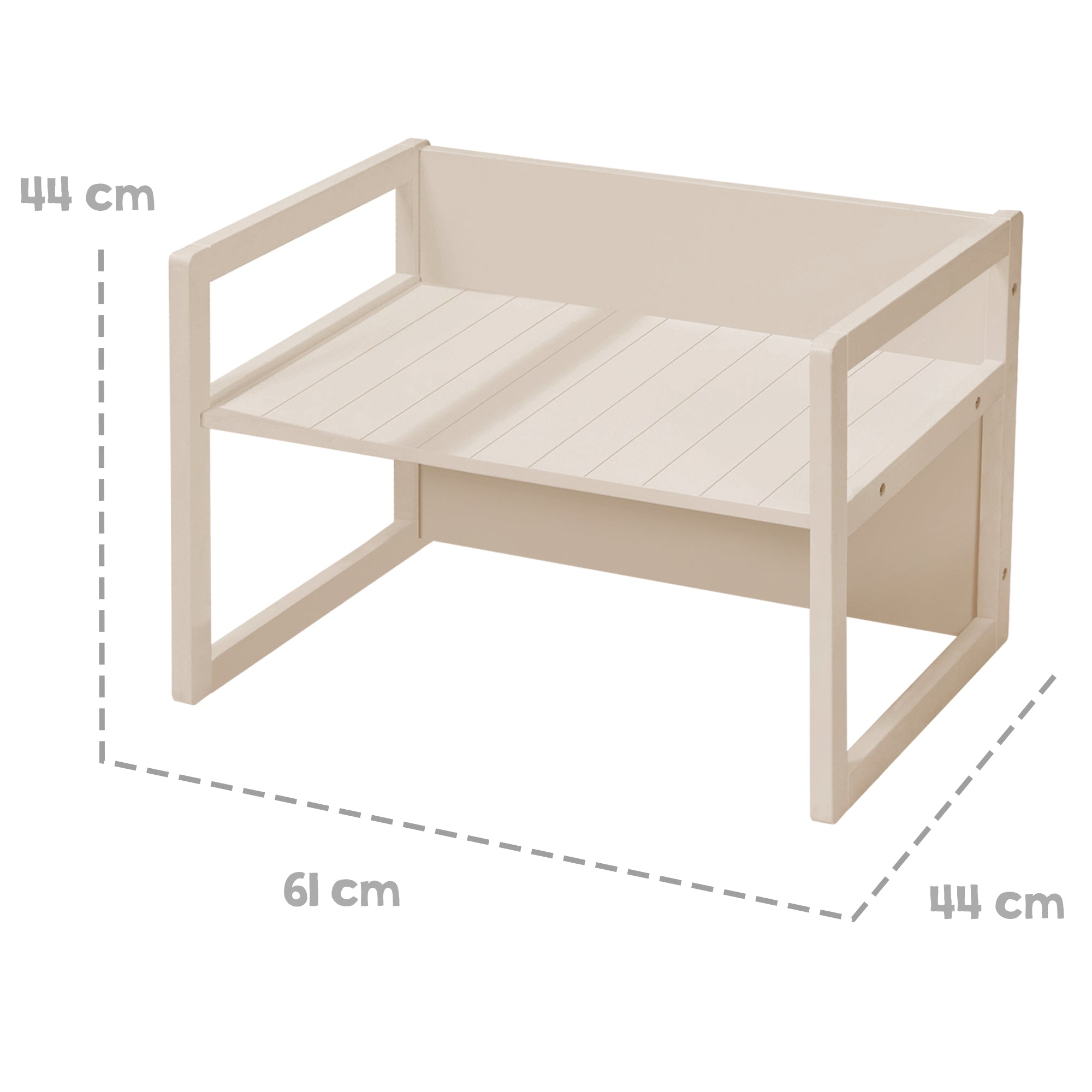 Roba 3041CM Sitzbank/ Tisch Cashmere – Spielmöbel - Bild 9 Roba 3041CM Sitzbank/ Tisch Cashmere – Spielmöbel - Produktbild 9