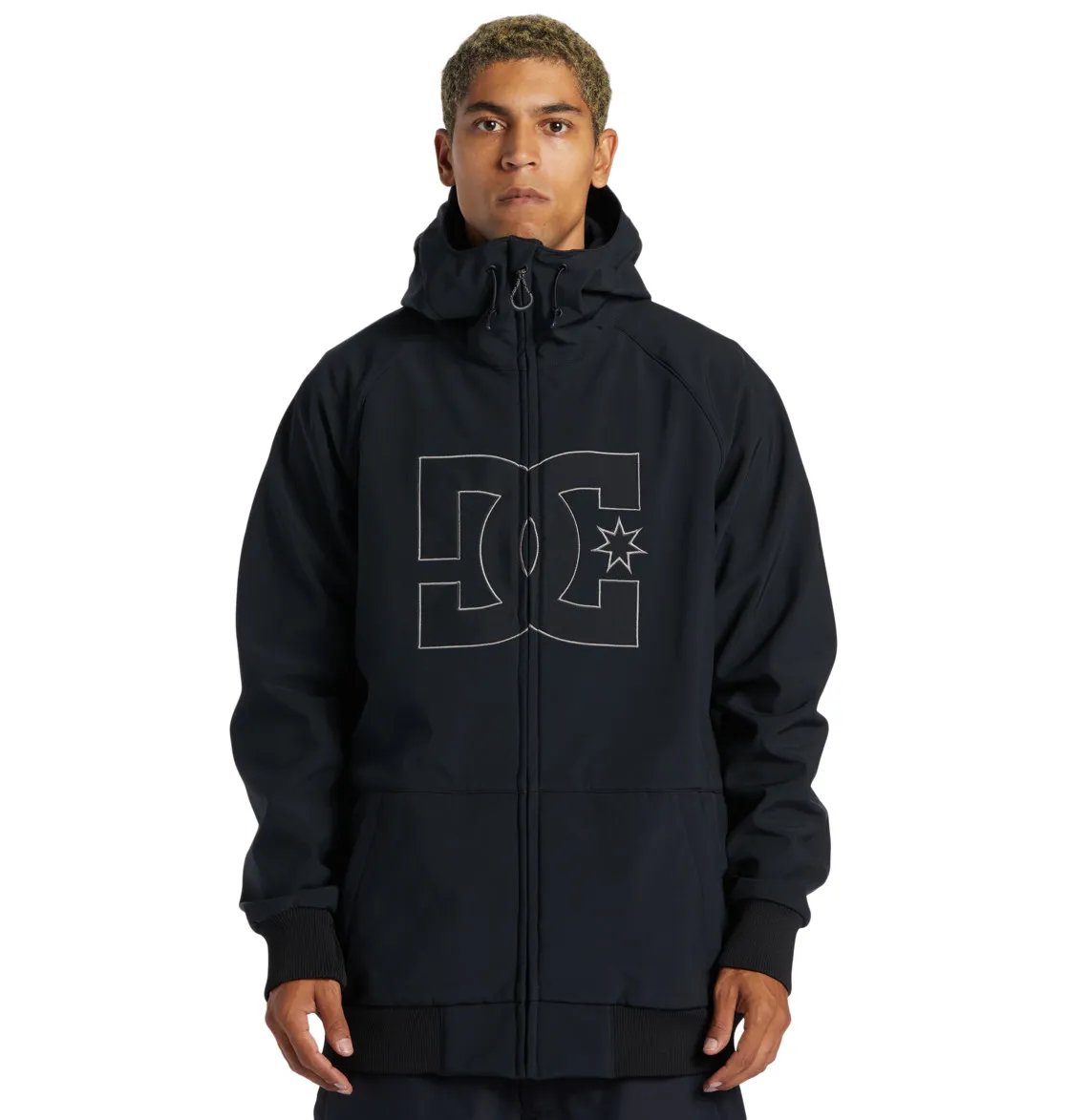 DC Spectrum - Funktionelle Softshell-Schneejacke für Männer Schwarz