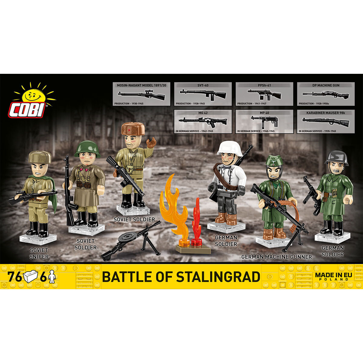 COBI 2061 - BATTLE OF Stalingrad - Bild 4 COBI 2061 - BATTLE OF Stalingrad - Bild 4
