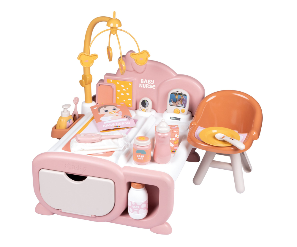 Smoby Smoby Baby Nurse Cocoon 3-in-1 Smoby Smoby Baby Nurse Cocoon 3-in-1