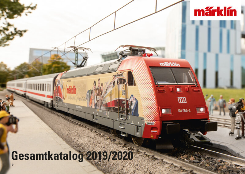 MÄRKLIN 15704 Märklin Katalog 2019/2020 DE MÄRKLIN, 15704, Märklin, Katalog, 2019/2020, DE, Eisenbahn, Zug, Transport, Fahrzeug, Person