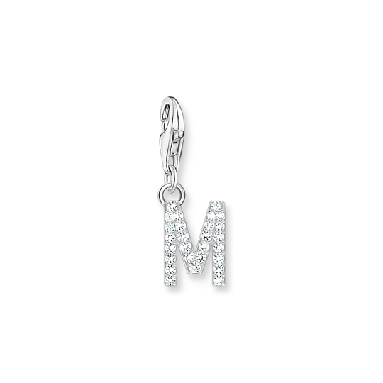 Thomas Sabo Anhänger Charm-Club 925 Sterling Silber Zirkonia Weiß 1941-051-14 Thomas, Sabo, Anhänger, Charm-Club, 925, Sterling, Silber, Zirkonia, Weiß, 1941-051-14, Zubehor, Ohrring, Schmuck