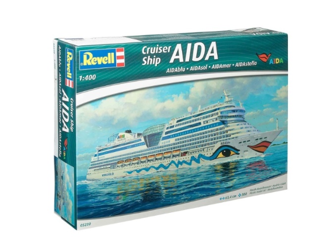 Revell 05230 Kreuzfahrtschiff AIDA Blu / Sol / Mar / Stella Modellbausatz Boot, Transport, Fahrzeug, Boot, Transport, Fahrzeug