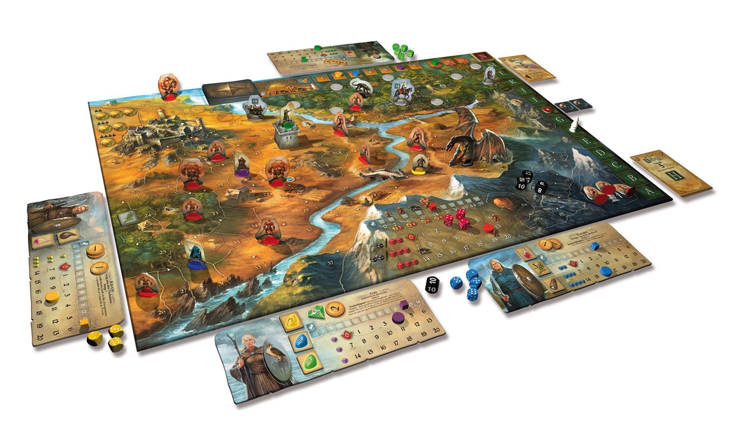 Kosmos Die Legenden Von Andor - Kooperatives Fantasy-Abenteuer 691745 Person, Spiel