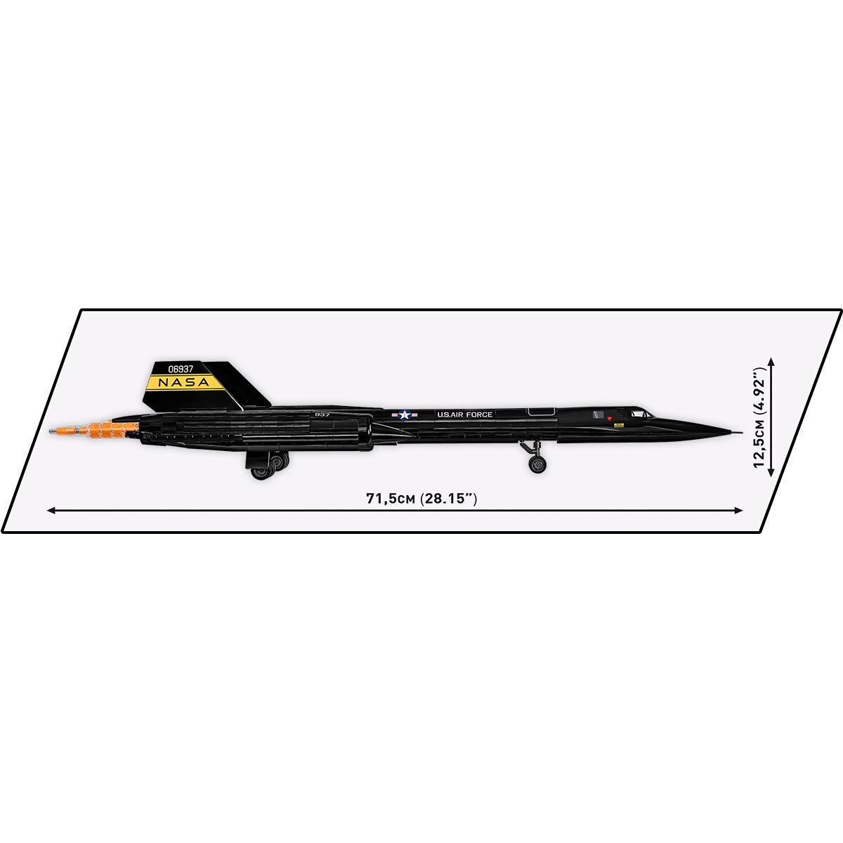 COBI 5890 - Lockheed SR-71 Blackbird Executive - Bild 8 COBI 5890 - Lockheed SR-71 Blackbird Executive - Bild 8