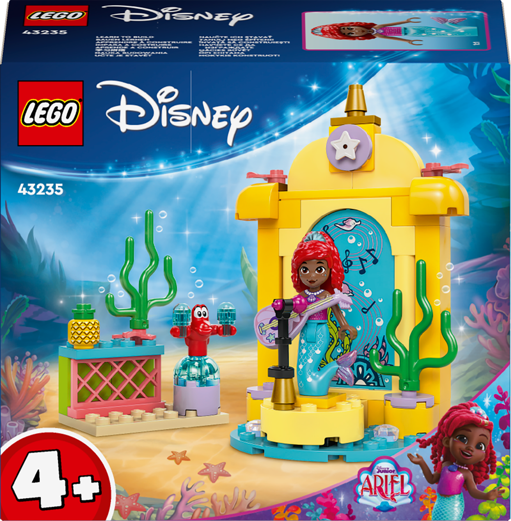 LEGO® Disney Princess Arielles Musikbühne 43235 Spielzeug, Puppe, Person, Gesicht, Kopf