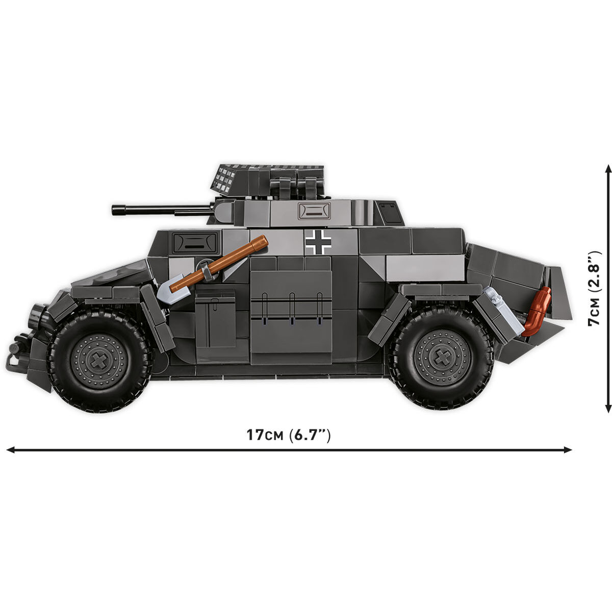 COBI 2657 - SD.KFZ. 222 - Bild 7 COBI 2657 - SD.KFZ. 222 - Bild 7