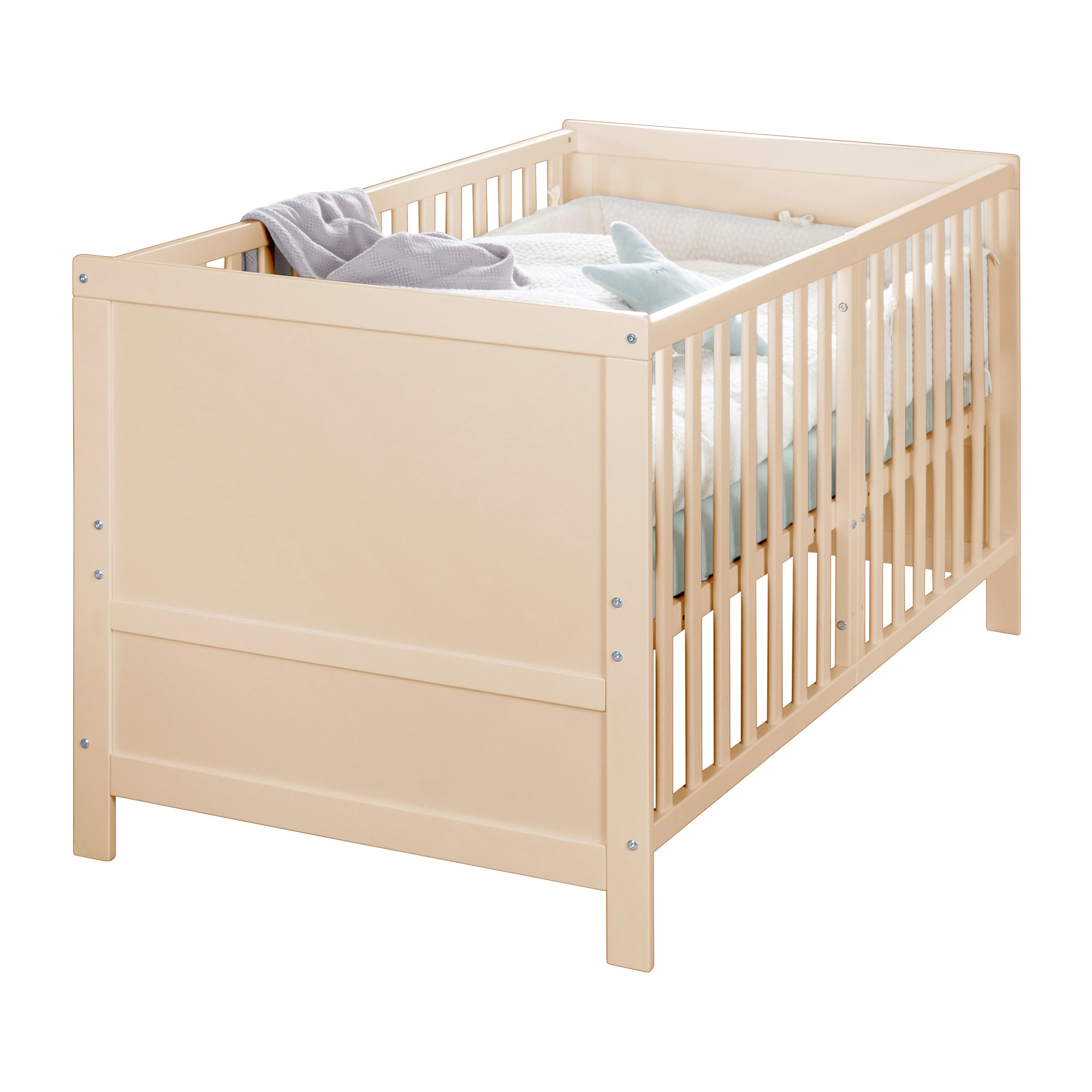 Roba 0194NAM Kombi-Kinderbett 70x140 cm + Matratze natur lackiert – Komplettbettsets & Einzelbetten - Bild 6 Roba 0194NAM Kombi-Kinderbett 70x140 cm + Matratze natur lackiert – Komplettbettsets & Einzelbetten - Produktbild 6