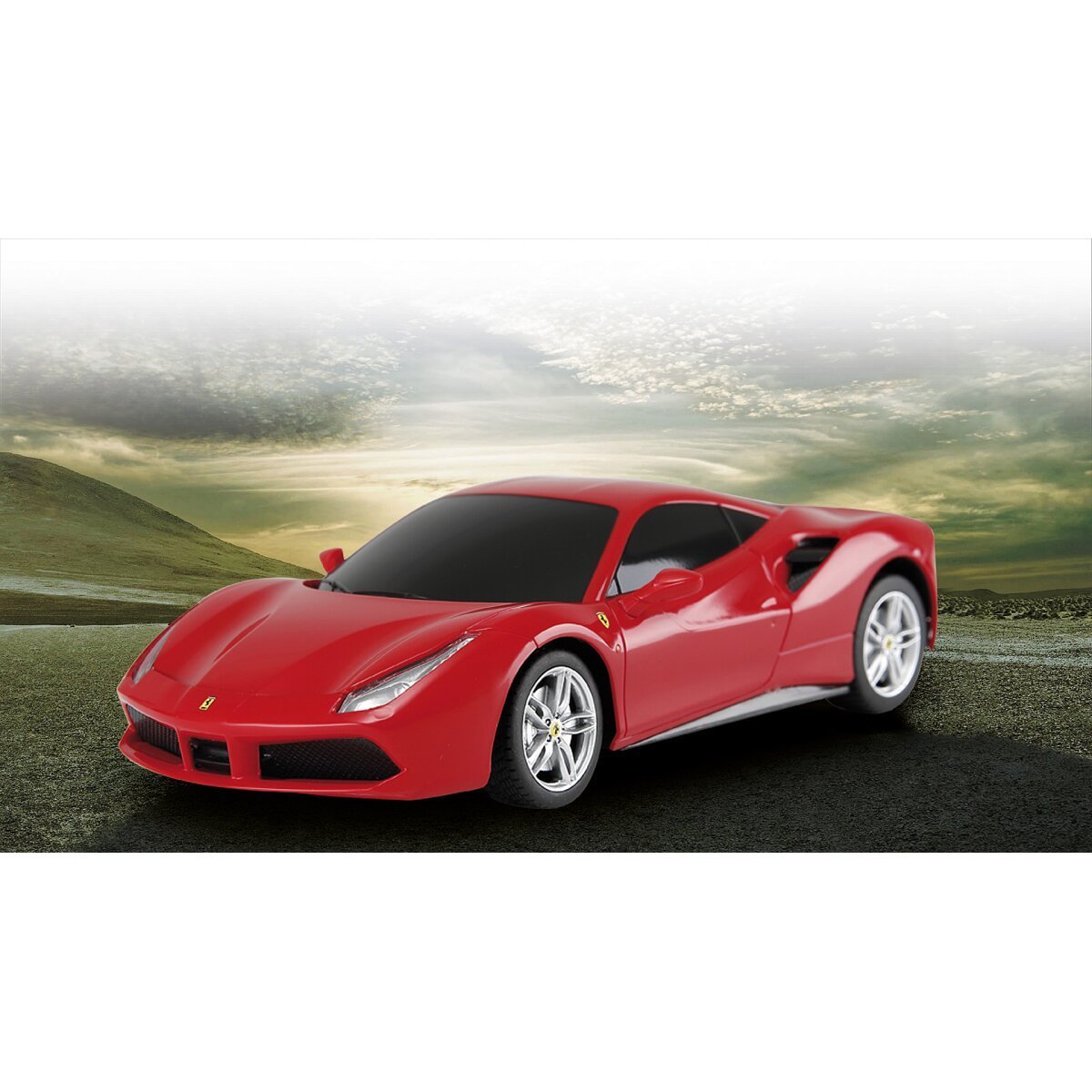 JAMARA Ferrari 488 GTB 1:24 rot 2,4GHz ab 6 Jahren JAMARA Ferrari 488 GTB 1:24 rot 2,4GHz ab 6 Jahren