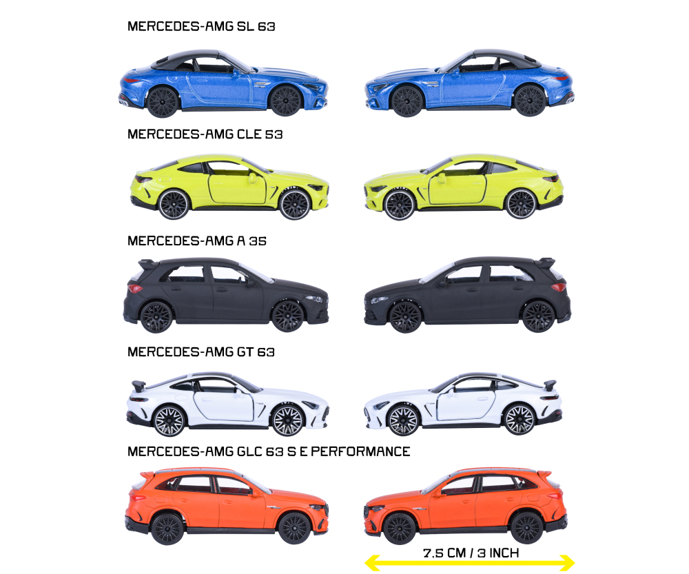Majorette Mercedes-AMG 5 Pieces Giftpack Majorette Mercedes-AMG 5 Pieces Giftpack