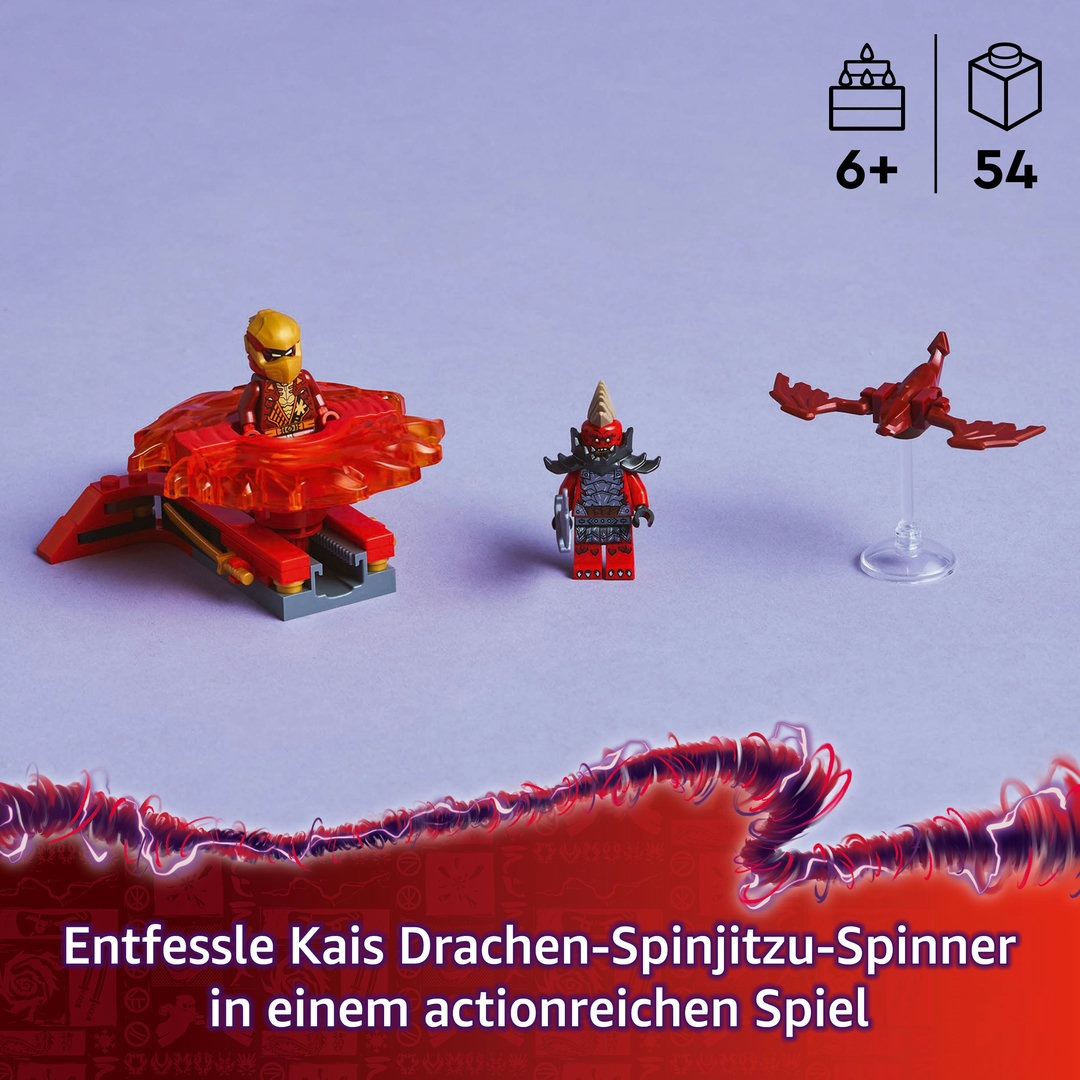 LEGO® NINJAGO® Kais Drachen-Spinjitzu-Spinner 71823 