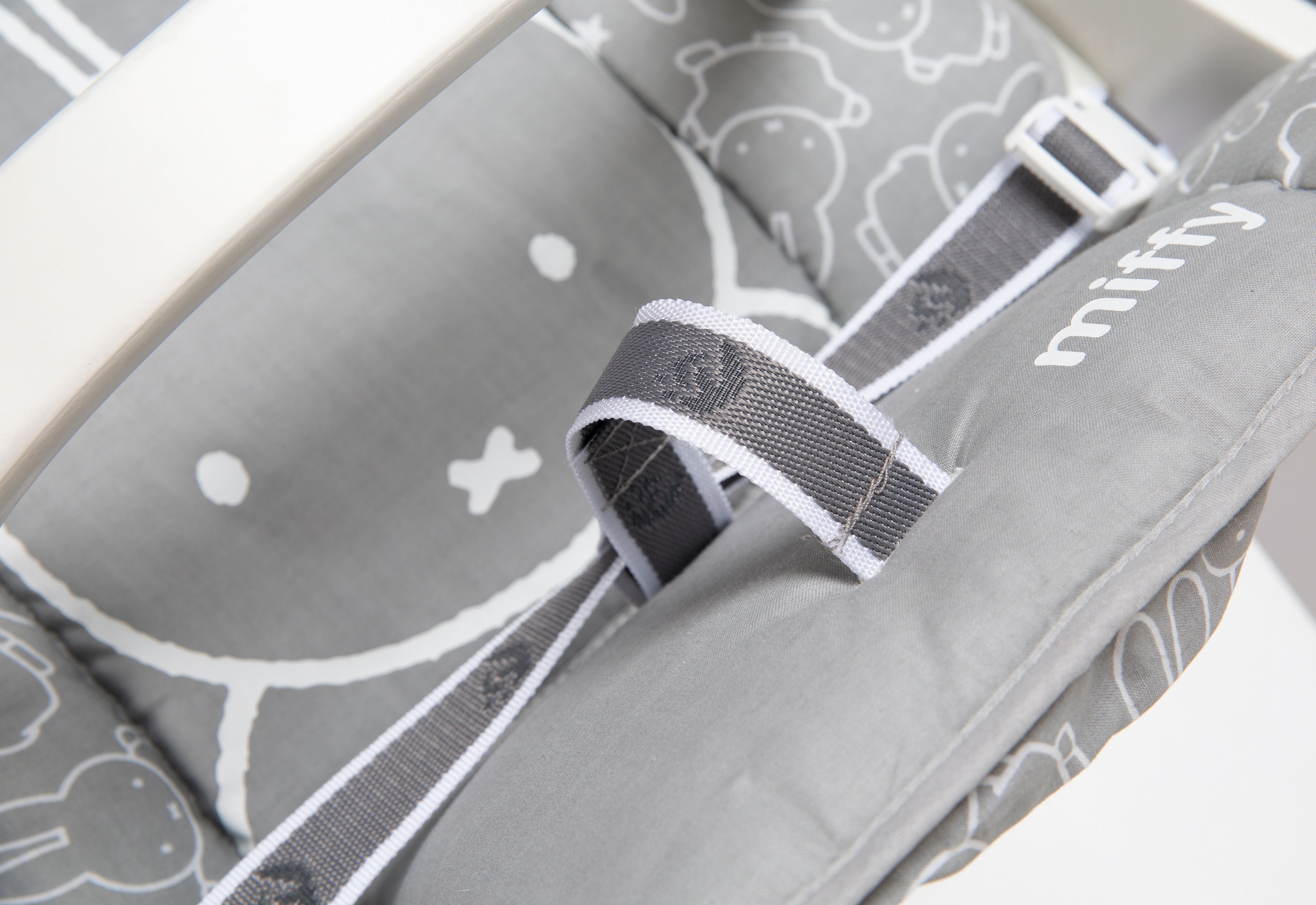 Roba 1852S210 Sitzverkleinerer 2-teilig Miffy grau-weiß - Bild 4 Roba 1852S210 Sitzverkleinerer 2-teilig Miffy grau-weiß - Produktbild 4