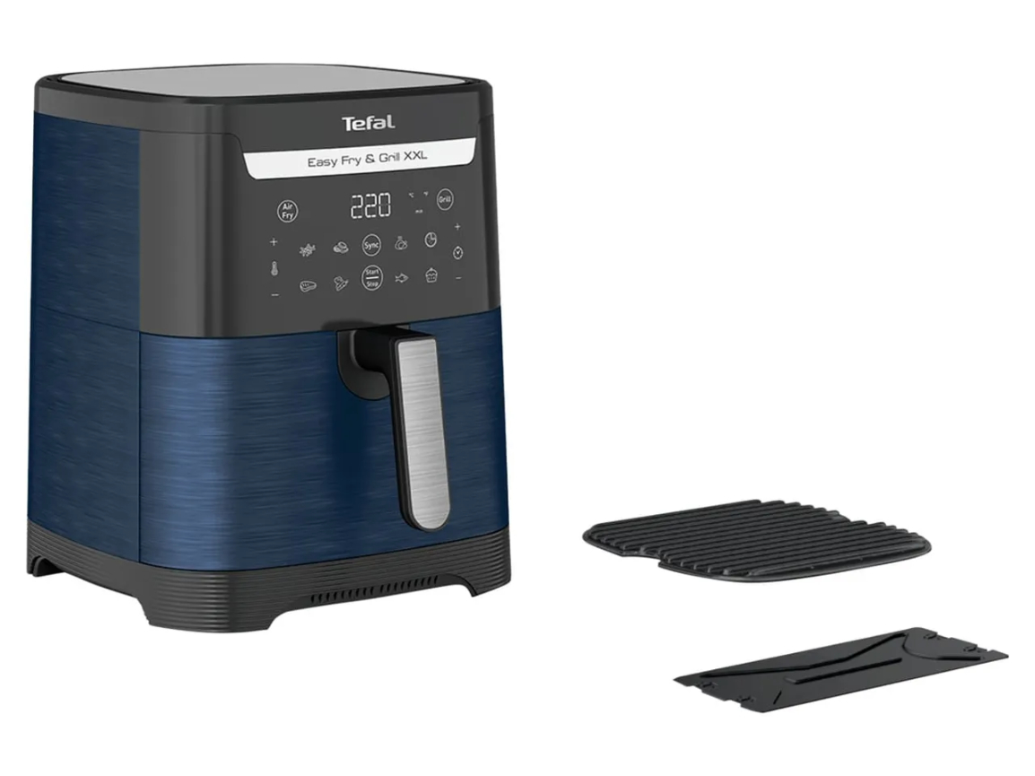 Tefal Heißluftfritteuse Easy Fry & Grill, EY8014 XXL, 2 Zonen, 6,5 L Tefal Heißluftfritteuse Easy Fry & Grill, EY8014 XXL, 2 Zonen, 6,5 L