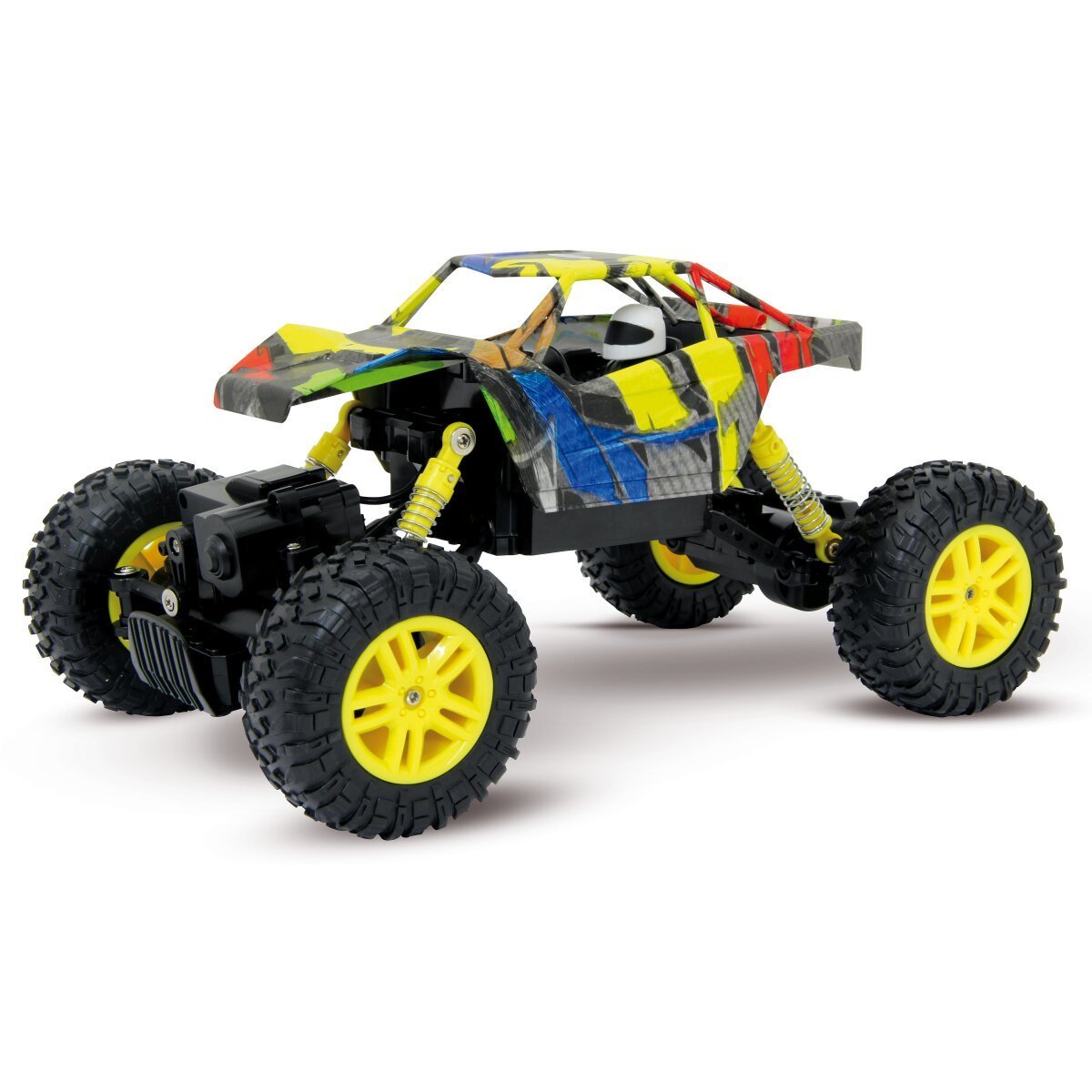 JAMARA Hillriser Crawler 4WD 1:18 gelb 2,4GHz ab 6 Jahren JAMARA Hillriser Crawler 4WD 1:18 gelb 2,4GHz ab 6 Jahren