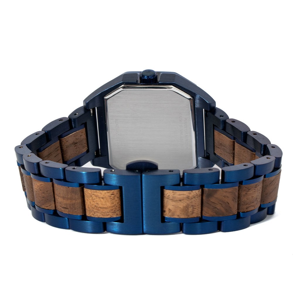 WAIDZEIT MO04 Armbanduhr Sendeschluss Blau