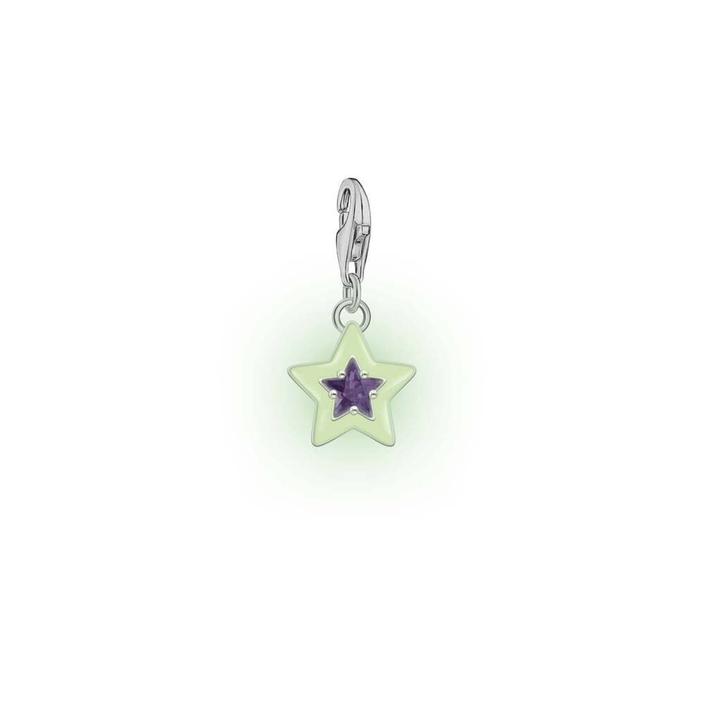 Thomas Sabo Anhänger Charm-Club Stern M Steinen 2039-041-13 Zubehor, Anhänger