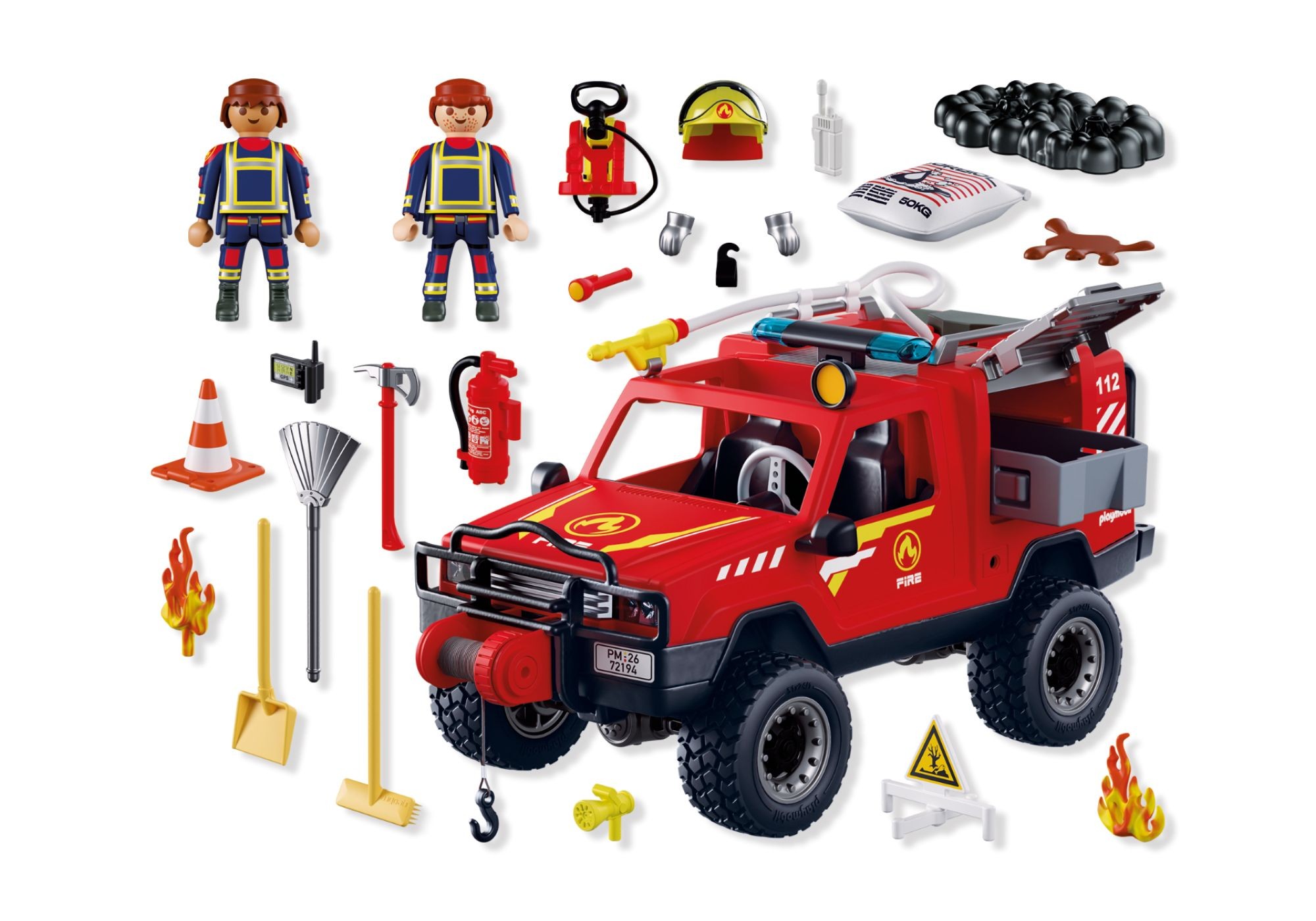PLAYMOBIL City Action Feuerwehr-Pickup 72194
