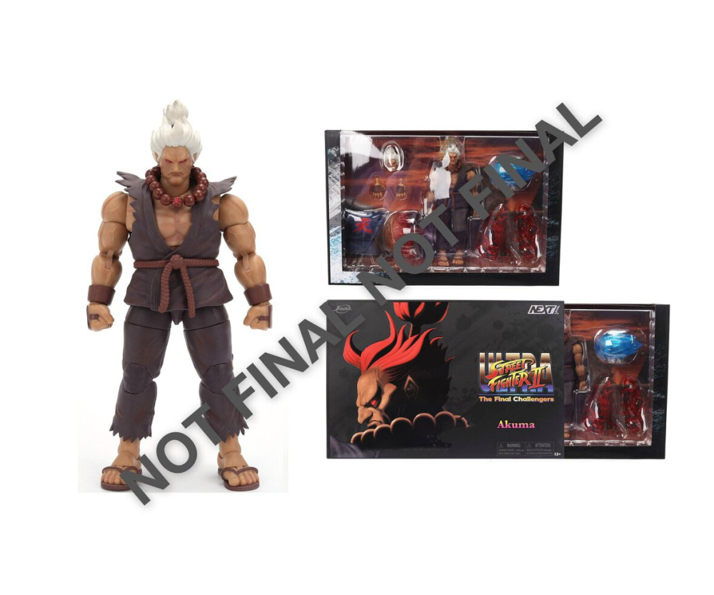 Jada Street Fighter II Akuma 6,2" Figure Jada Street Fighter II Akuma 6,2" Figure