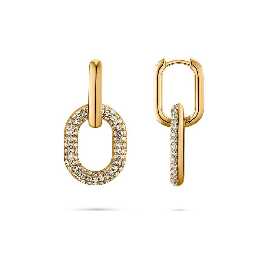 JETTE S.88336542 CREOLEN GOLD MIT STEINEN JETTE S.88336542 CREOLEN GOLD MIT STEINEN