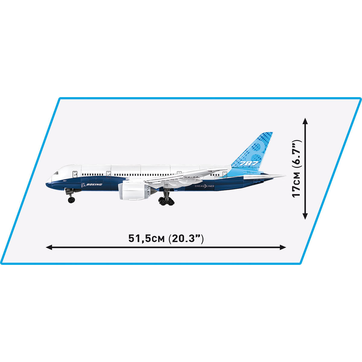 COBI 26603 - BOEING 787 Dreamliner 1:110 - Bild 8 COBI 26603 - BOEING 787 Dreamliner 1:110 - Bild 8