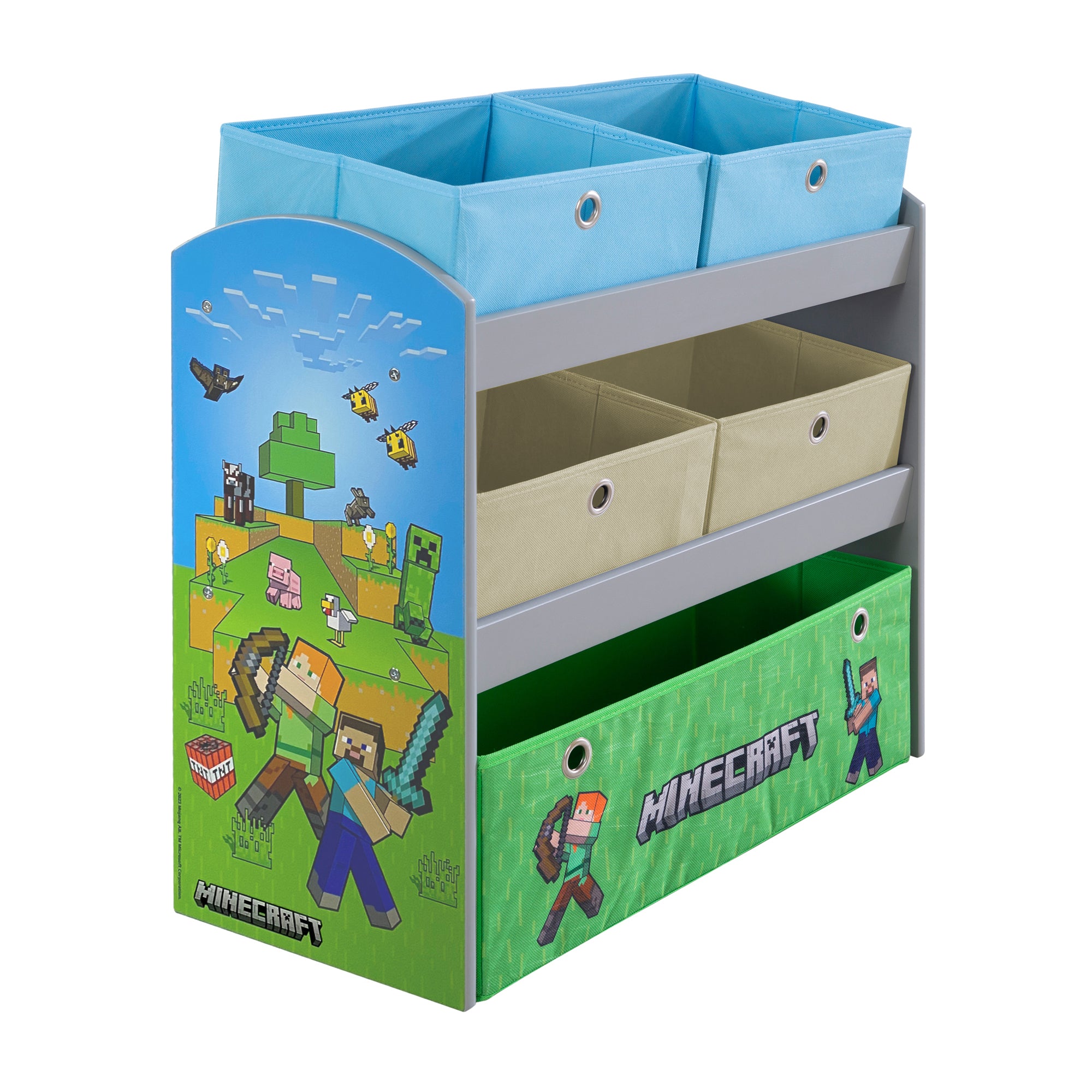 Roba 450159MC SPIELREGAL MIT STOFFBOXEN - Bild 5 Roba 450159MC SPIELREGAL MIT STOFFBOXEN - Produktbild 5