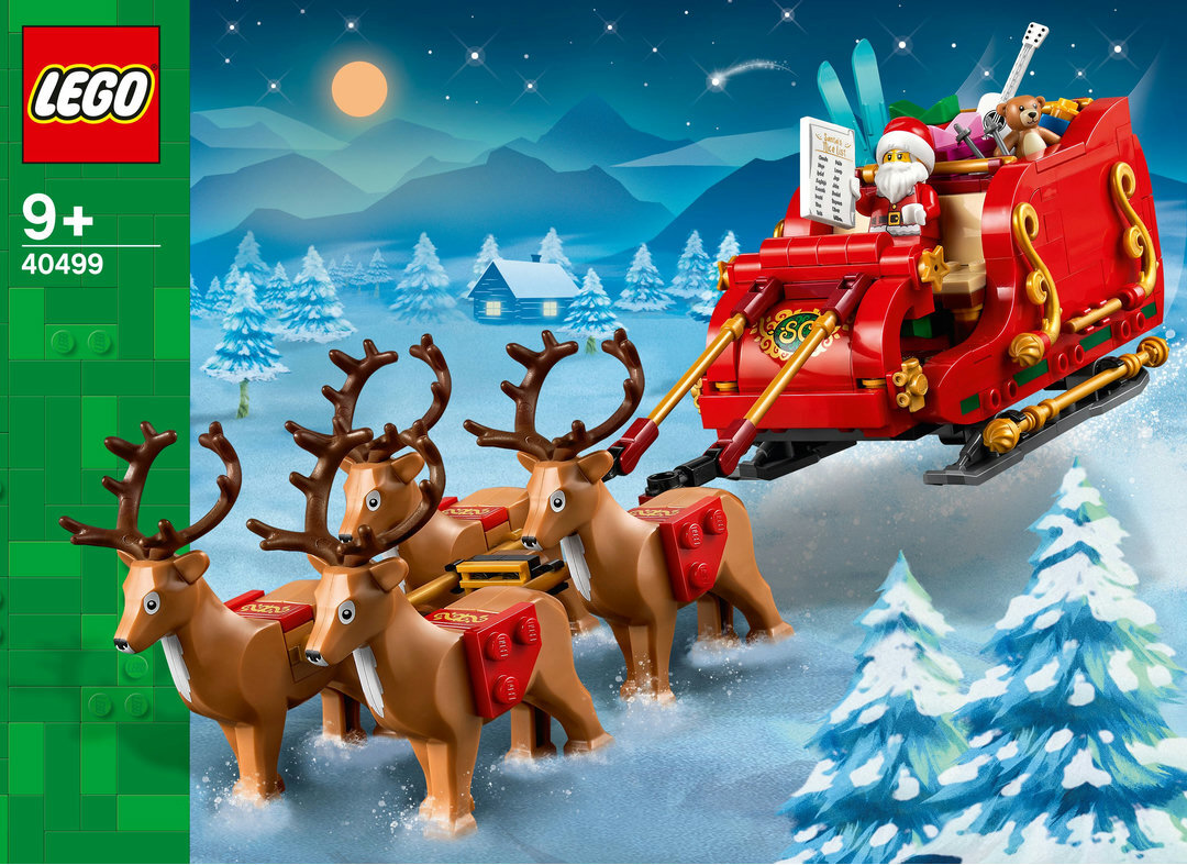 LEGO® Schlitten des Weihnachtsmanns 40499 Tier, Hirsch, Säugetier, Tierwelt