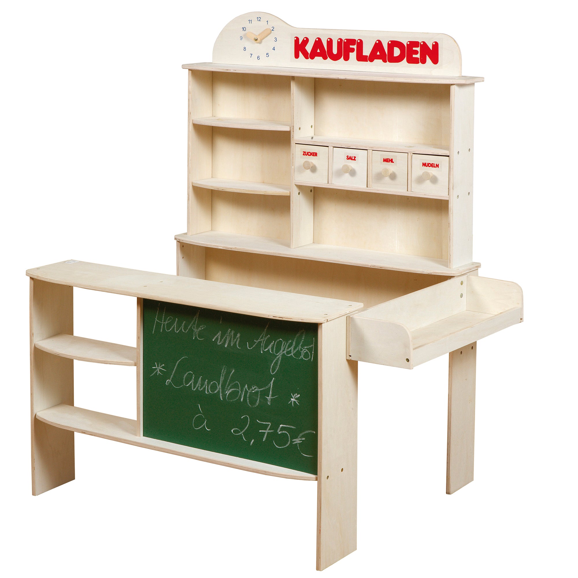 Roba 9892 Verkaufsstand natur lackiert – Rollenspiel - Bild 1 Roba 9892 Verkaufsstand natur lackiert – Rollenspiel - natur lackiert - Rollenspiel - Produktbild 1