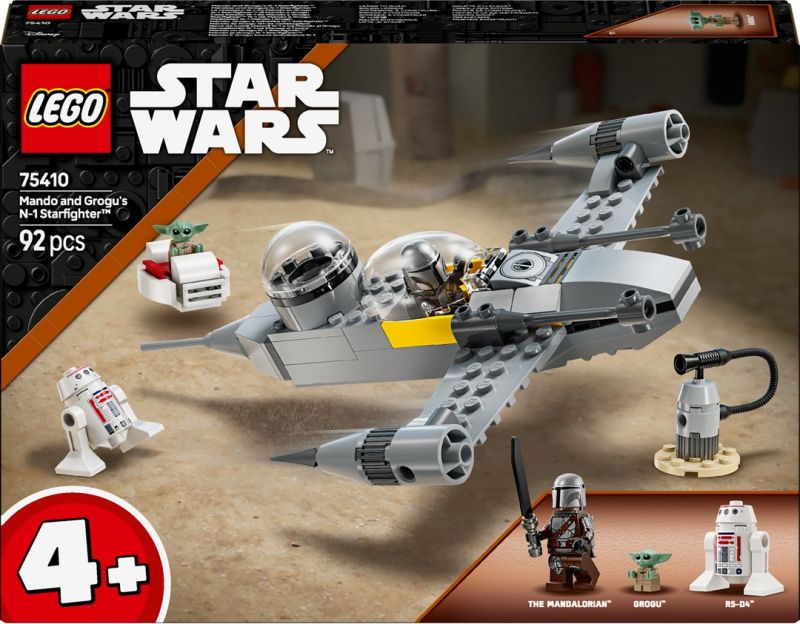 LEGO® Star Wars™ 75410 Mandos und Grogus N-1 Starfighter™
