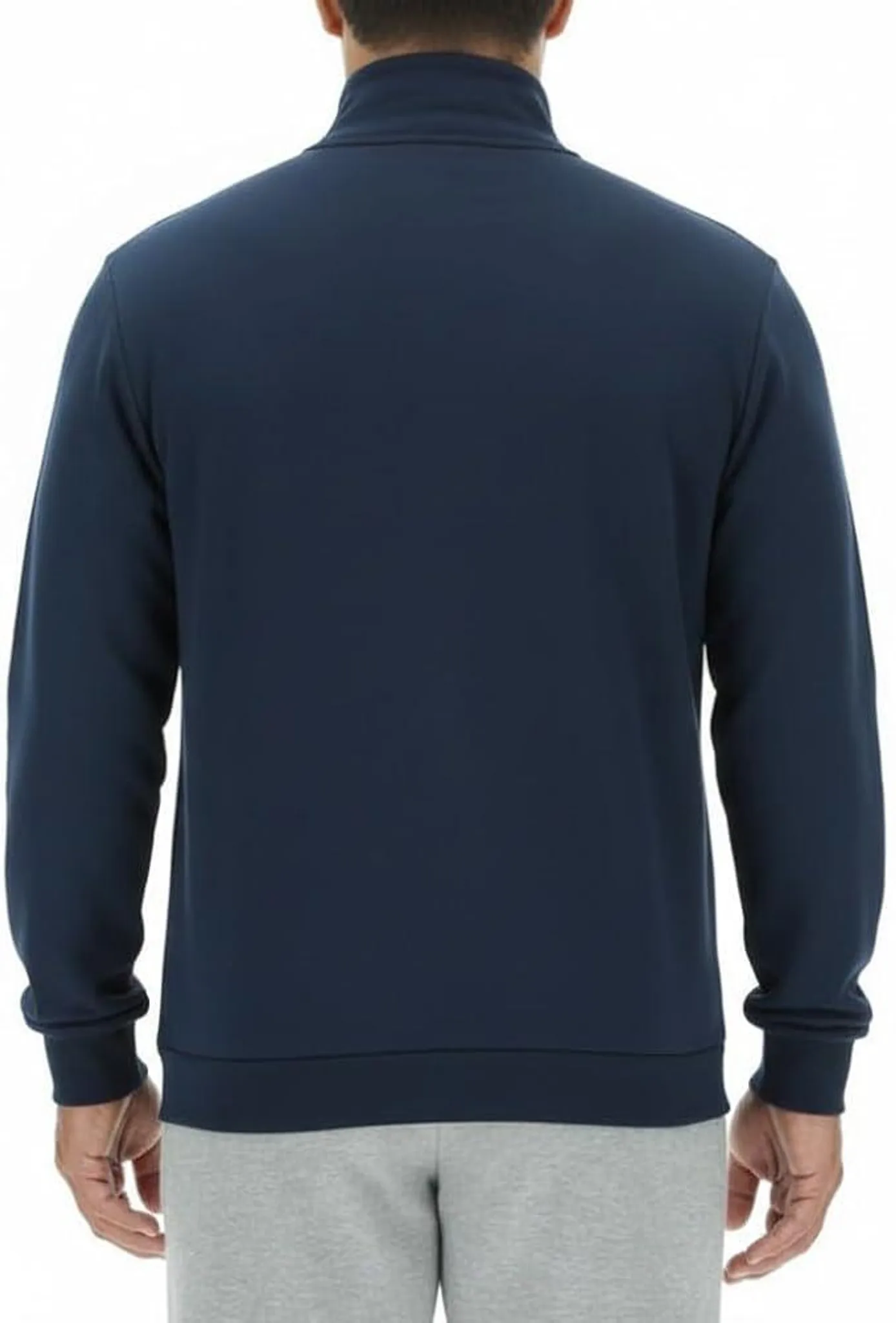 JEEP Herren Sweatjacke O103213BL - Dunkelblaue Sweatjacke mit Reißverschluss und Jeep-Logo GR. XXL