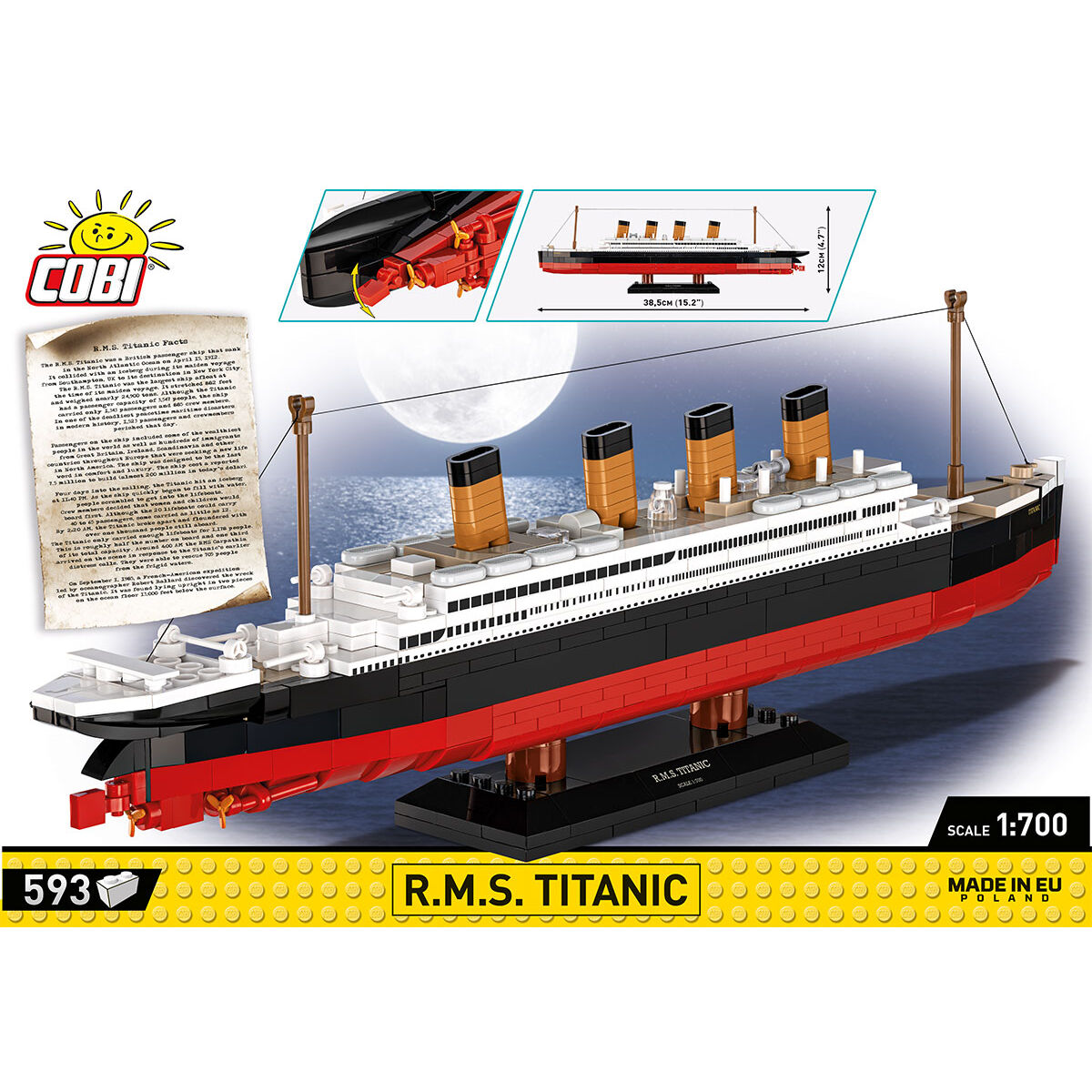 COBI 1680 - R.M.S. Titanic - Bild 4 COBI 1680 - R.M.S. Titanic - Bild 4