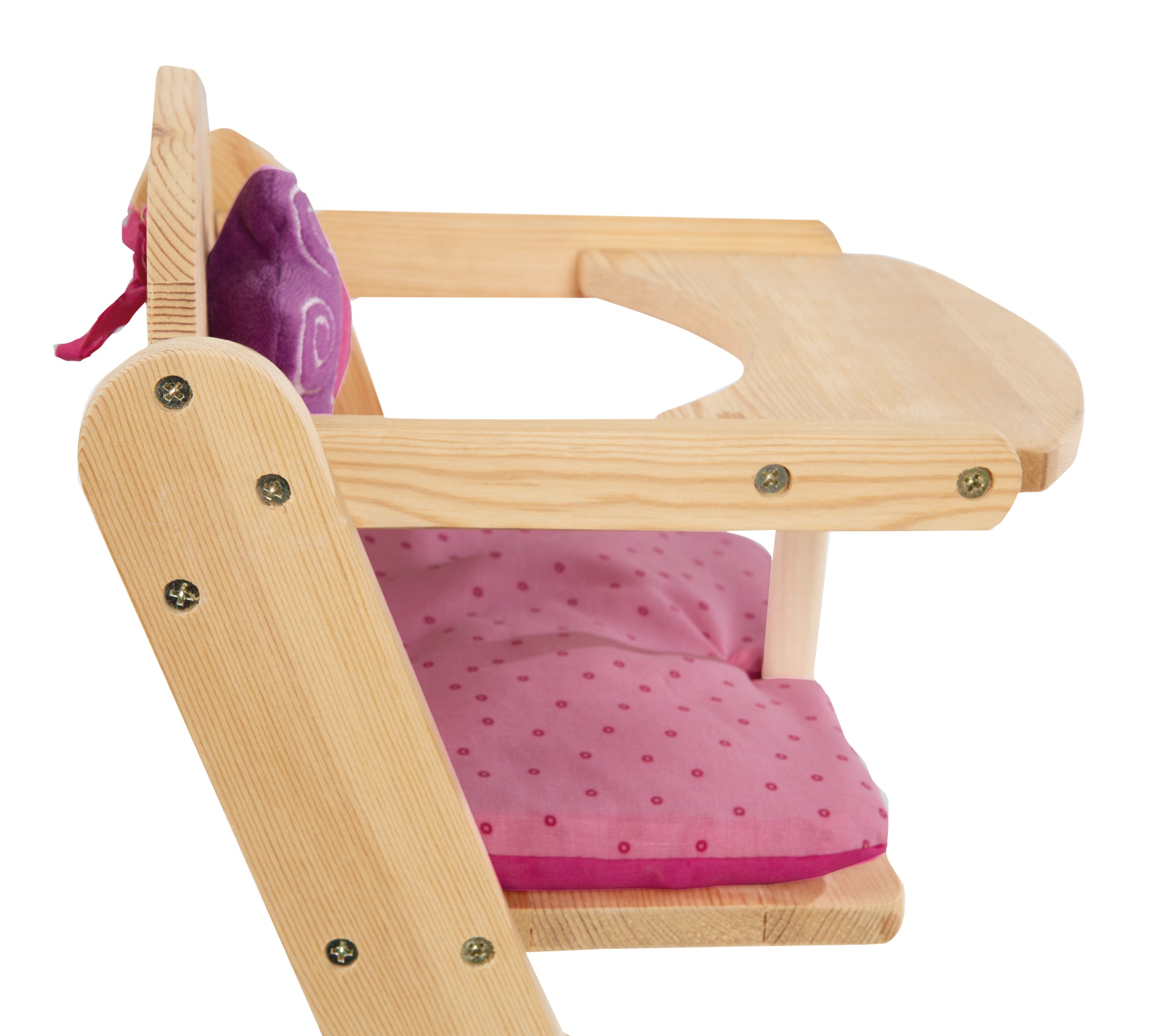 Roba 97234 Puppenhochstuhl Happy Fee natur lackiert – Puppenmöbel & Häuser - Bild 4 Roba 97234 Puppenhochstuhl Happy Fee natur lackiert – Puppenmöbel & Häuser - Produktbild 4
