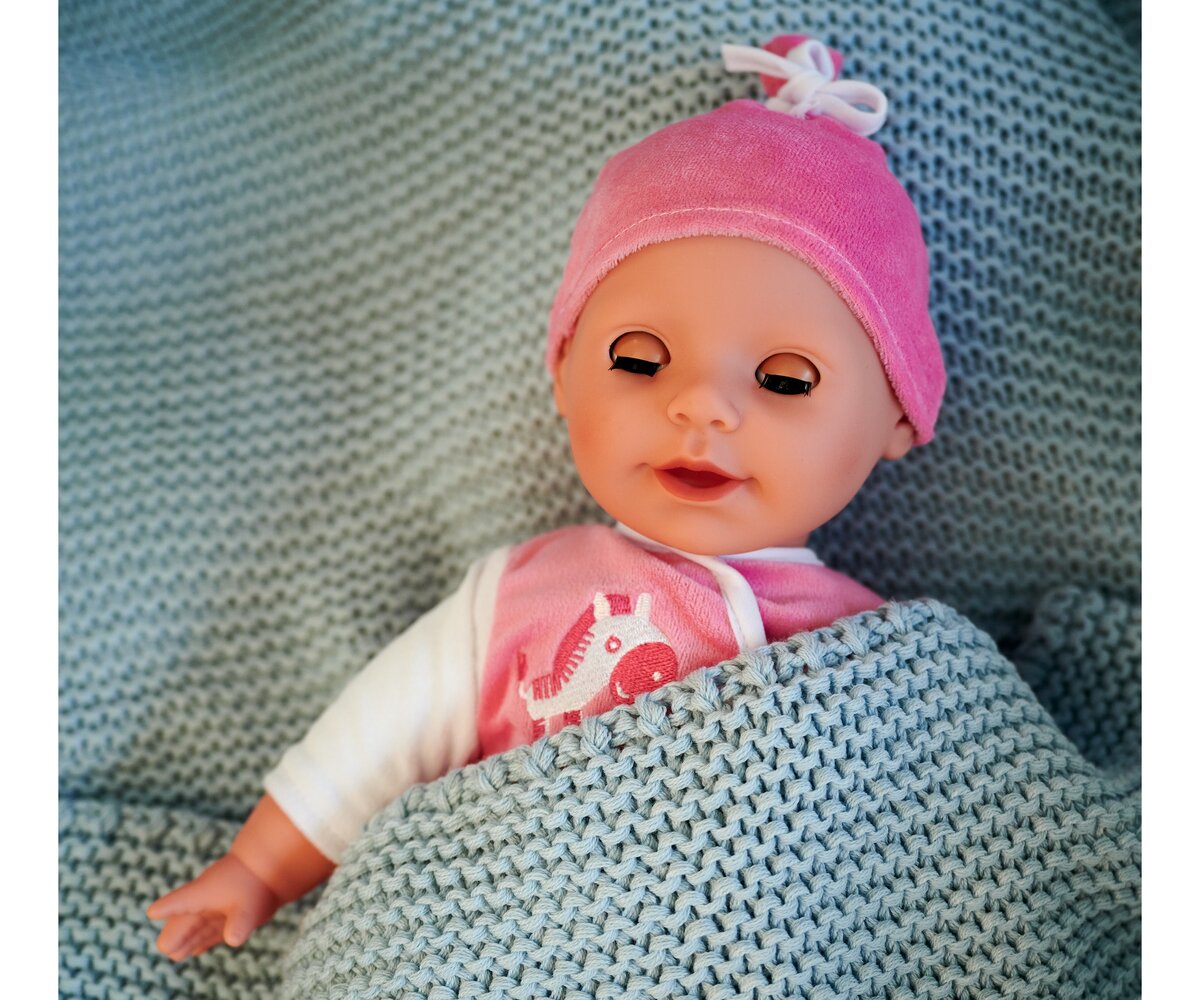 Simba Laura Babysprache 105140489 Hut, Mütze, Baby, Person, Puppe