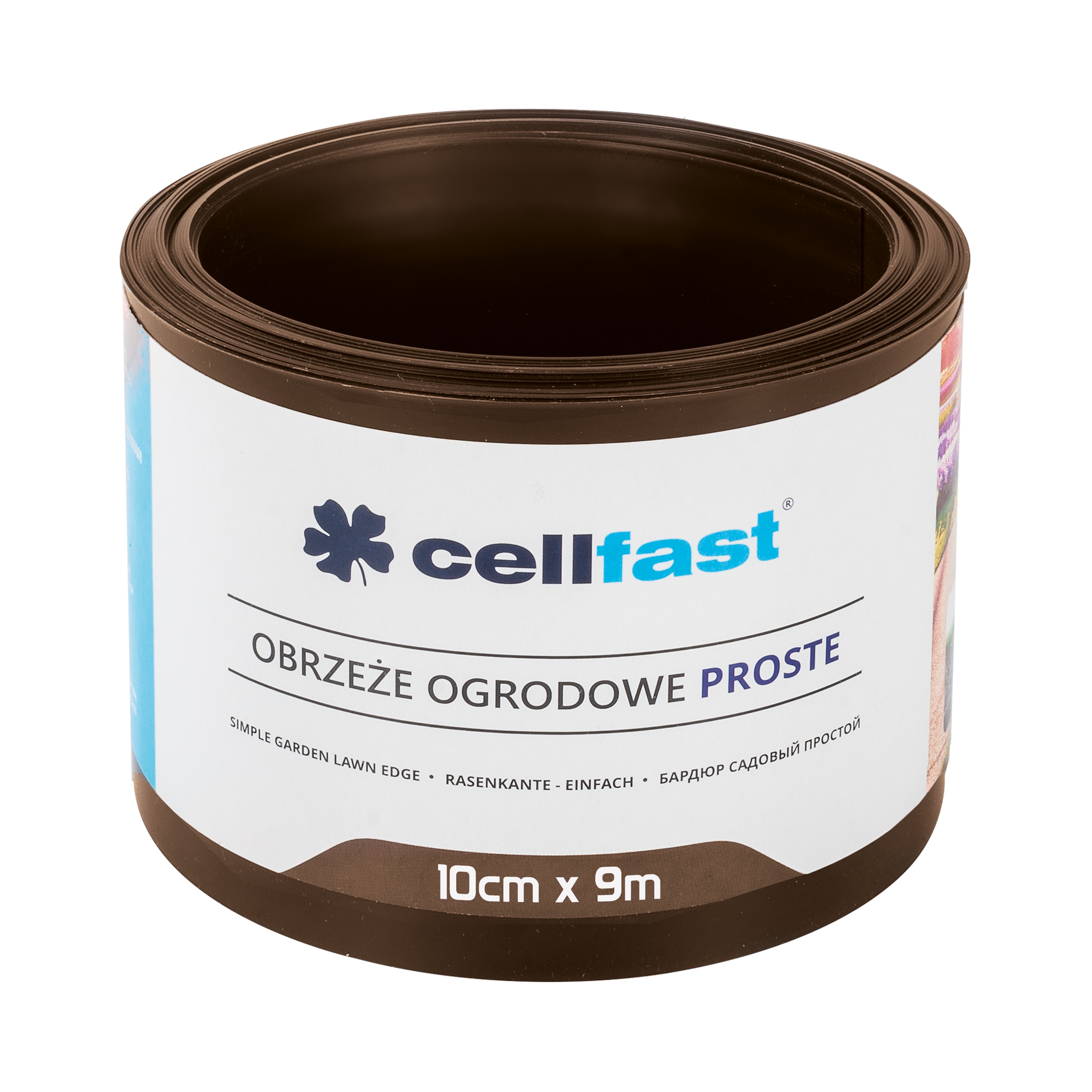 Cellfast Gartenrand - gerade 10 cm x 9 m braun Cellfast Gartenrand - gerade 10 cm x 9 m braun