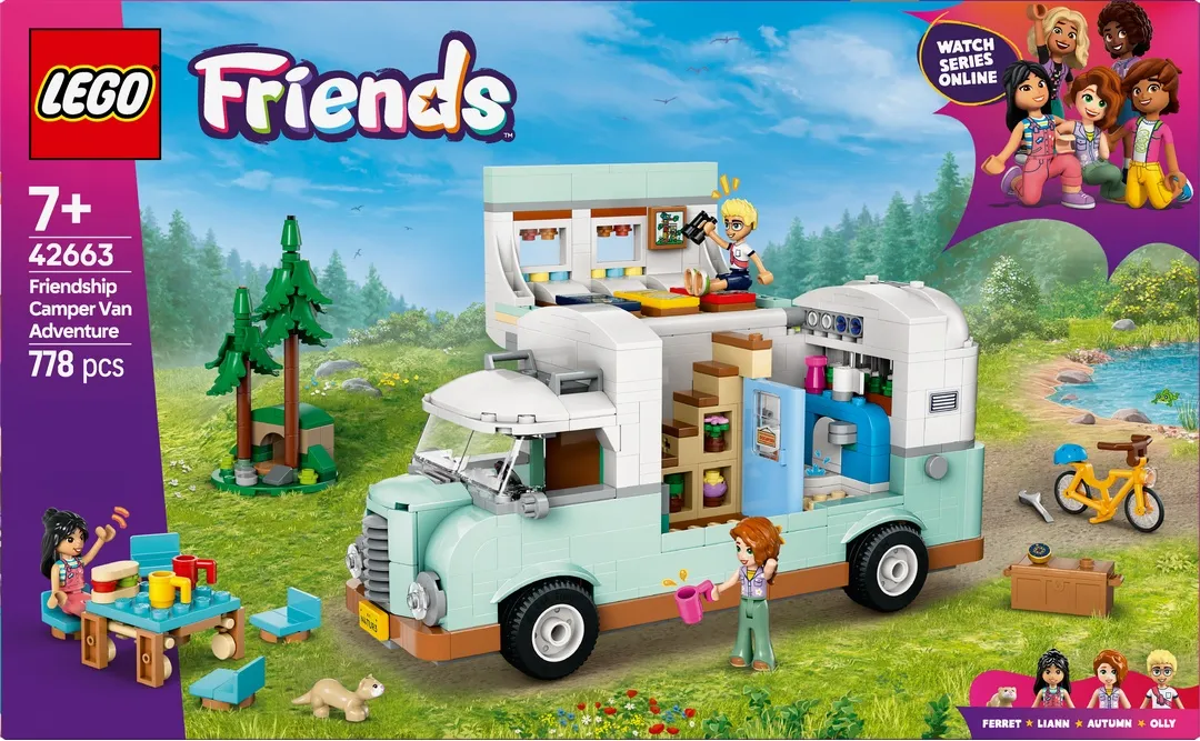 LEGO, Friends, 42663, Wohnmobil LEGO Friends 42663 Wohnmobil