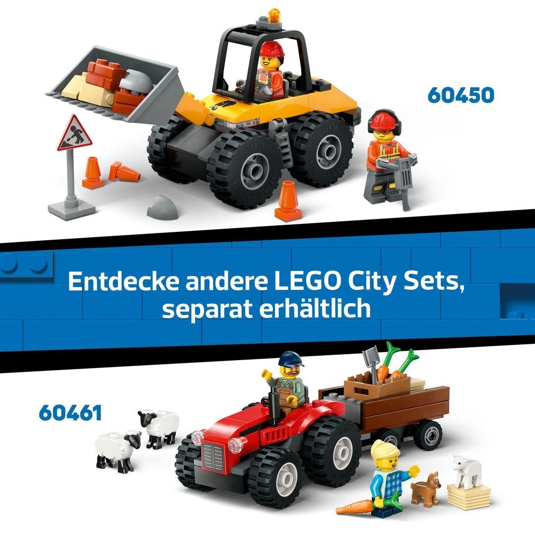 LEGO® City 60463 Feuerwehrleiterfahrzeug Bekleidung, Schutzhelm, Helm